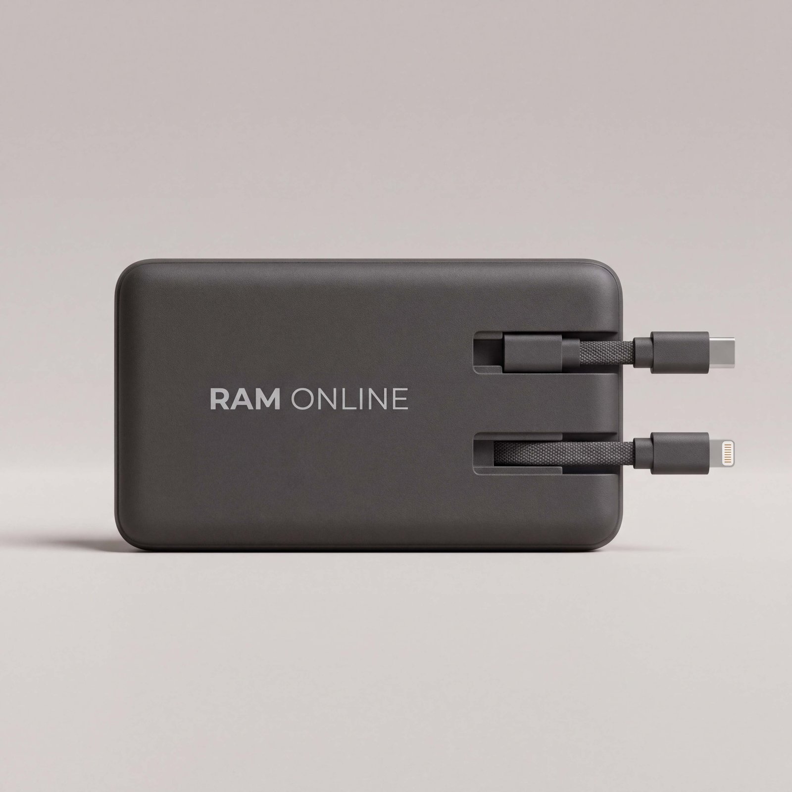 Power Bank with Built In Cables